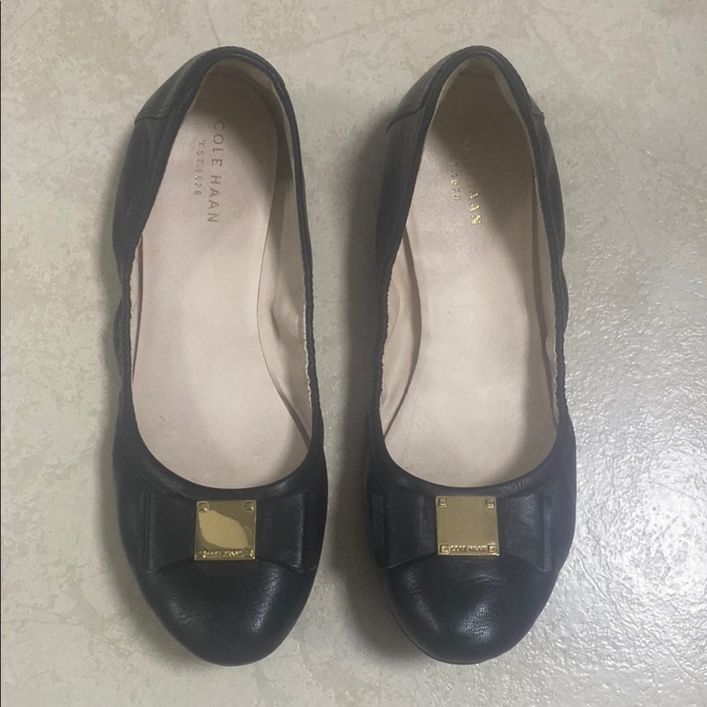 Cole Haan Women's Black Ballet Flats